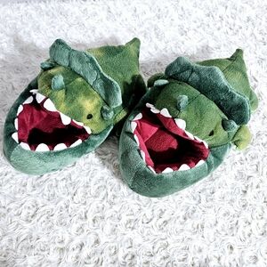 Cat & Jack - Boy's Dinosaur Triceratops Slippers